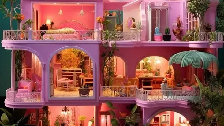 Casa da Barbie inspirada no Brasil