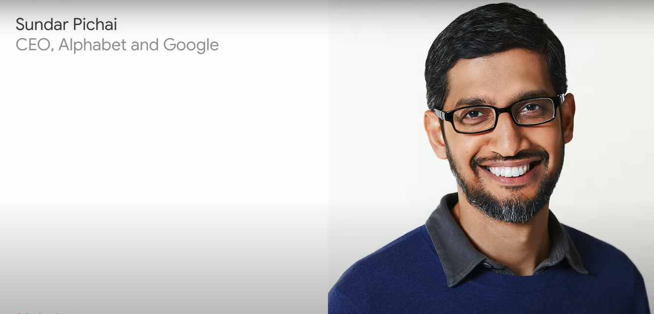Sundai Pichar, CEO Google