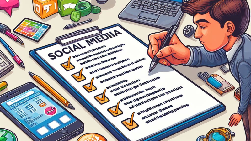 Checklist Social Media